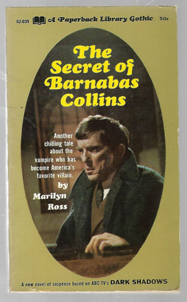 The Dark Shadows The Secret of Barnabas Collins Quentin pb book photo cvr 1969